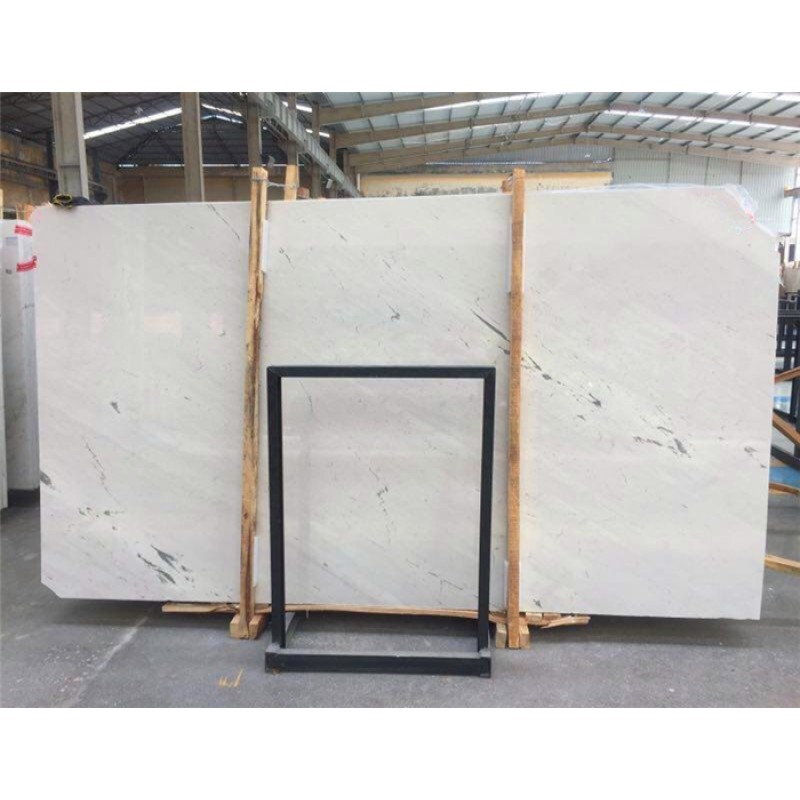 Polished Slab Sivec White Marble