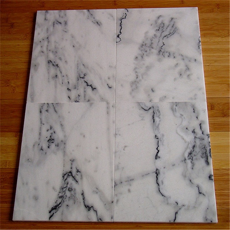 Thassos White Stripe Marble Mosaic Tile, Marble Mosaic Tile, Marble Mosaic 12x12