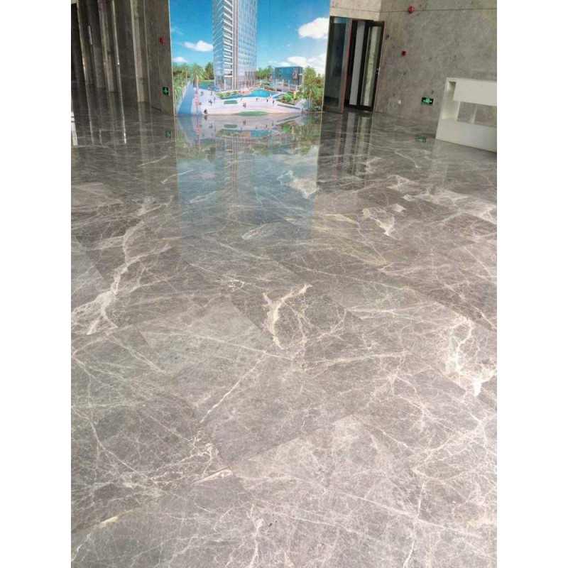 Best Wholesale Cheap A Grade Quality Gray Stone 1.8cm Ammas Grey Marble Slab Grey Marble Slab Price