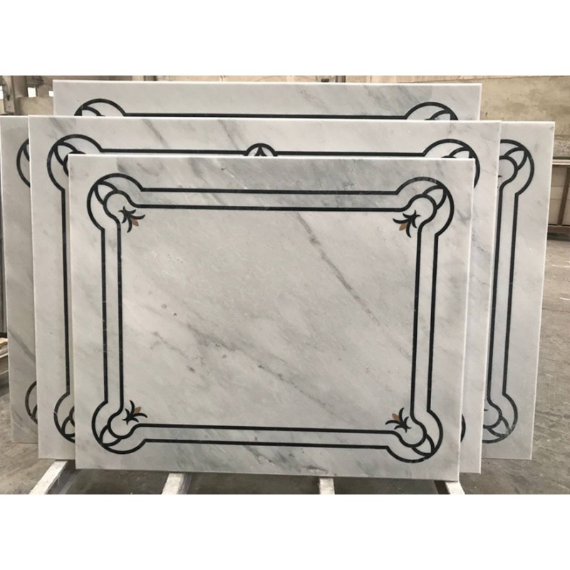 Water-jet Medallion Marble For Home Project