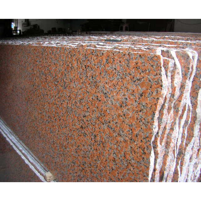 Chinese G562 Maple Red Granite Slab, Tiles