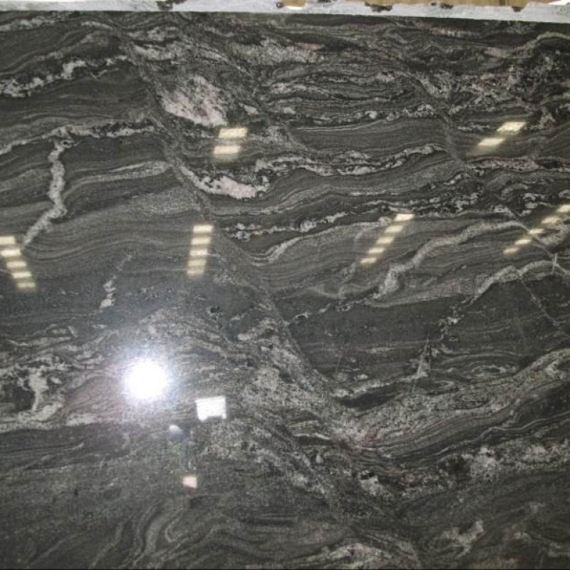 Indian Ganges Black Granite Slab And Wall Tiles