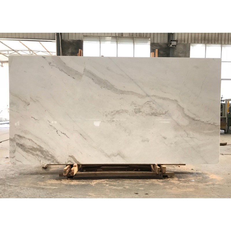 Sunny Pure Chinese Calacatta Cream White Marble Tiles Price