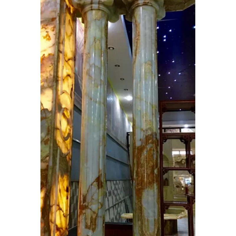 Onyx Columns Interior Decorative