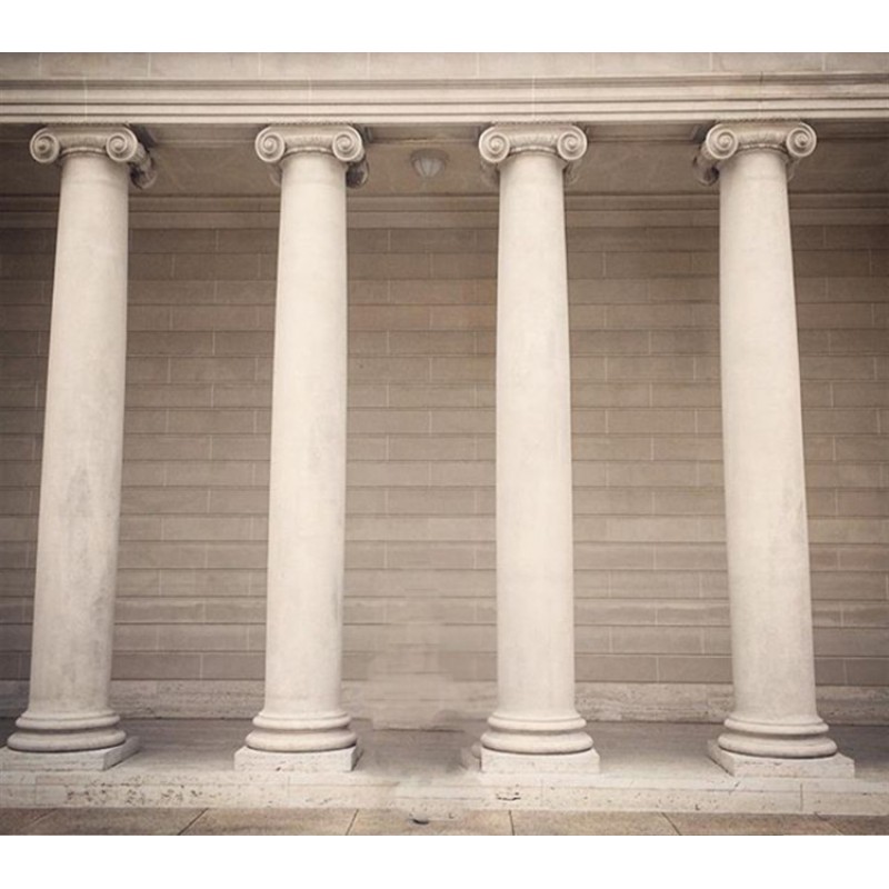 Natural Classic Modern Cantera Stone Columns