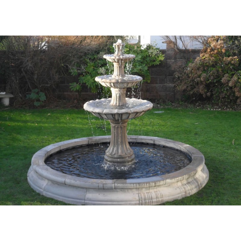 Large Outdoor Water Fountains ​​Garden Stone