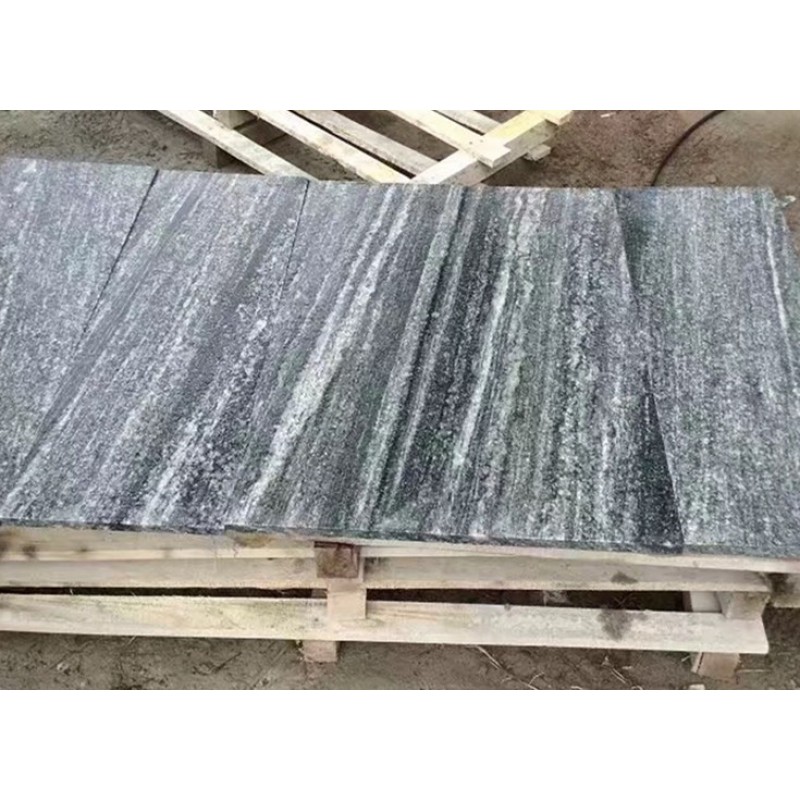 China Cheap Polished Nero Santiago Grey Granite Stone 18*26 Wall Coping Tile