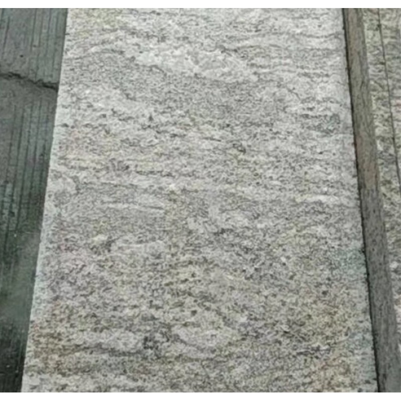 China Factory Free Sample Snow Wave Light Grey Non Slip Granite Tiles 40*40 Price