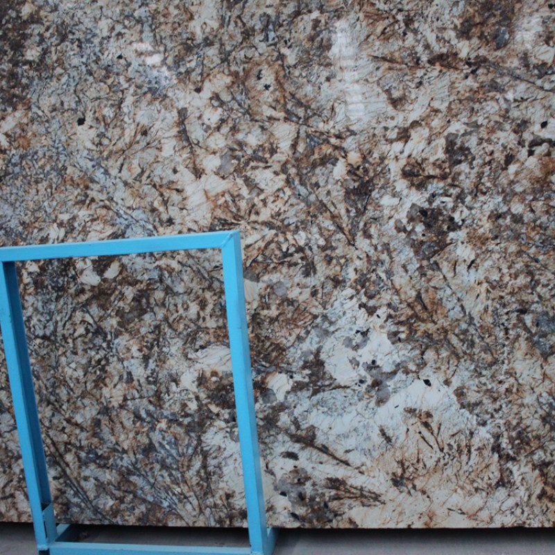 China Factory Top Quality Brazilian Golden Persa 2cm Granite Slab Price