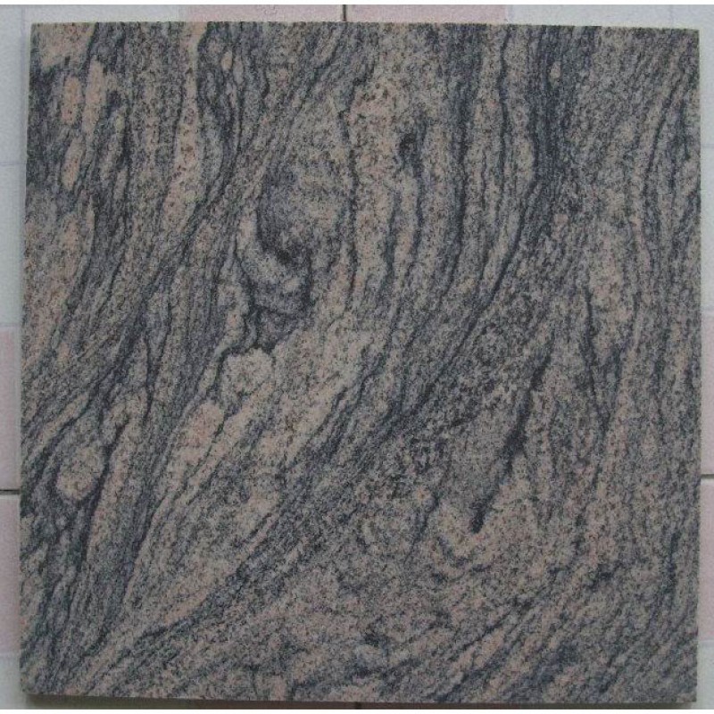 China Polished Natural Granite Slab Juparana Colombo Grey Granite