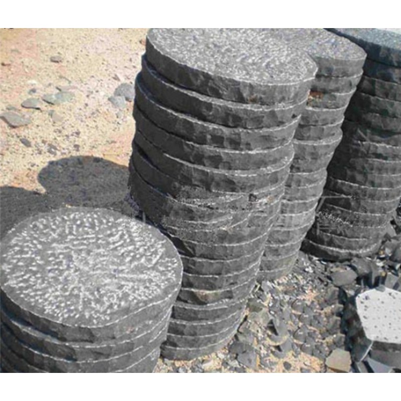 Chinese Cheap Flamed Zhangpu Black Granite Driveway Paving Stone For Sale