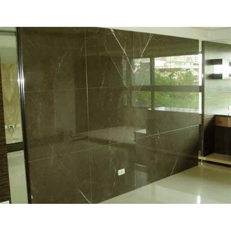 Factory Supplier Polished Guangxi Brown Marble 24x24 Flooring Tiles