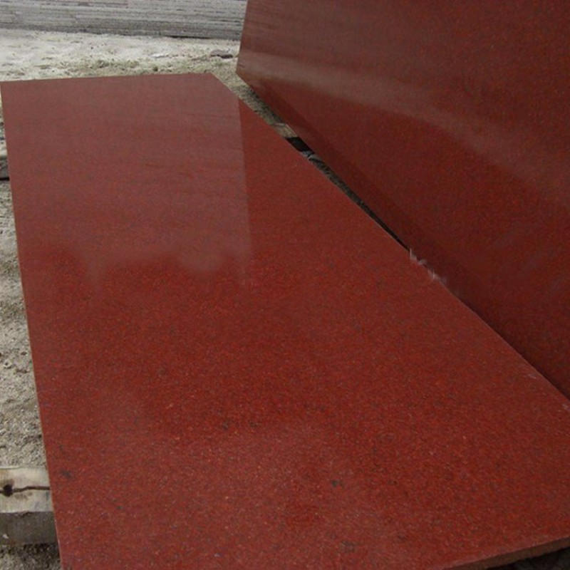 Good Quality Dyed Red Small Slabs For Wall Design