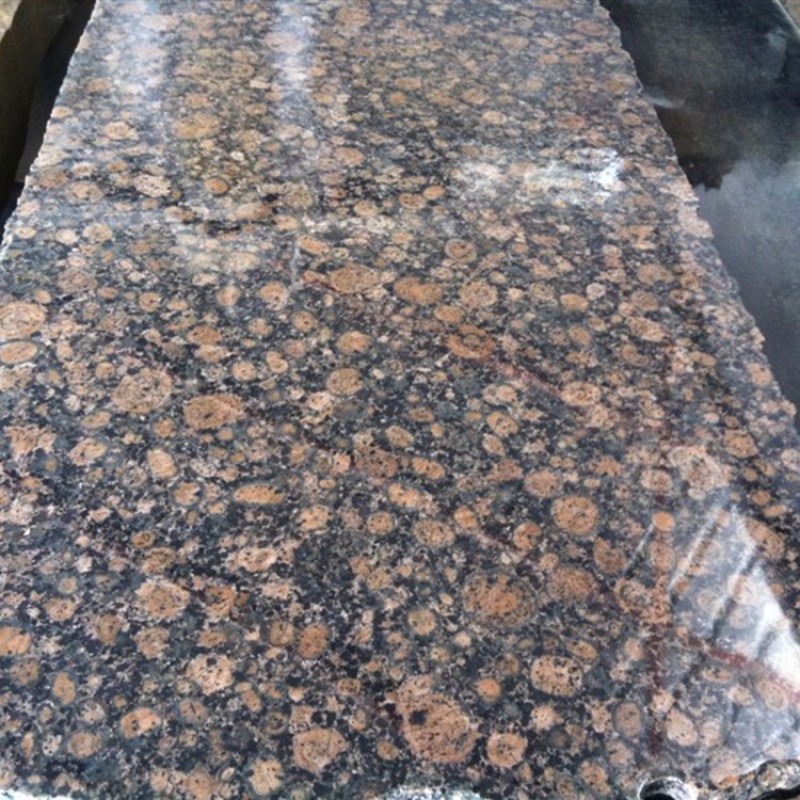 High Quality Finland Baltic Brown Granite Stone Color Origin Tiles Slab Price