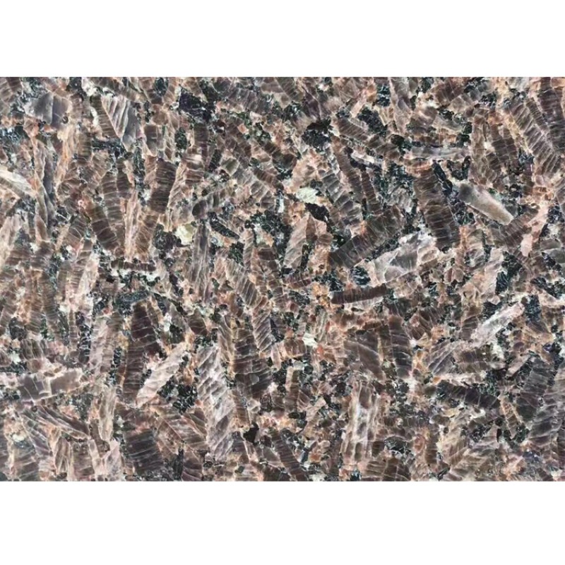 Top Quality Brazil Imperial Coffee Brown Granite Exterior Stone Wall Tiles Price