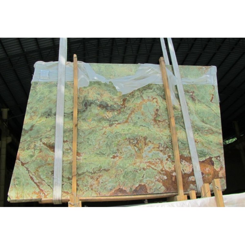 Chinese Natural Green Onyx Marble For Wall Decoration