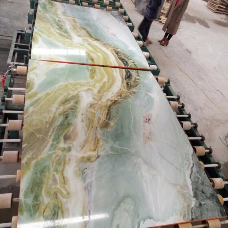 High End Amazing China Green Marble,Perfect Marble Slabs For Background Wall