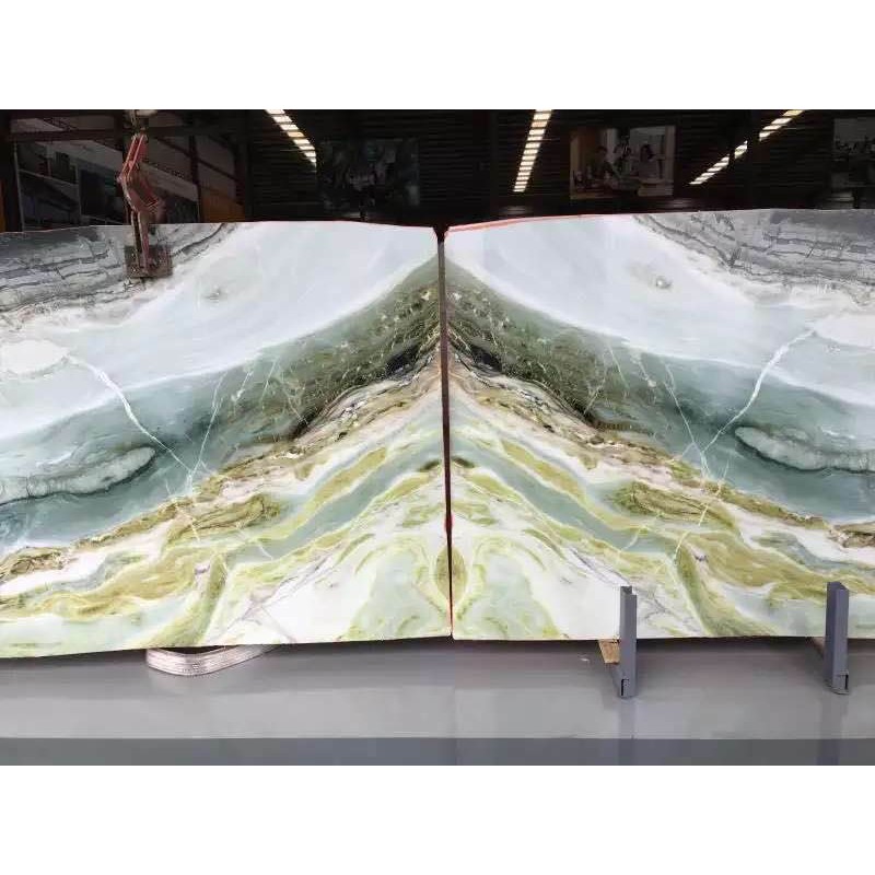 High End Amazing China Green Marble,Perfect Marble Slabs For Background Wall