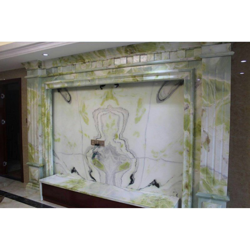 High End Amazing China Green Marble,Perfect Marble Slabs For Background Wall