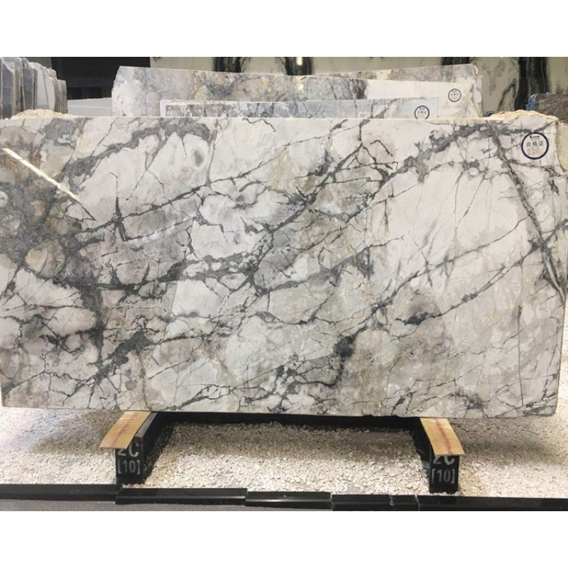 Snowy River White Marble With Black Veins Price