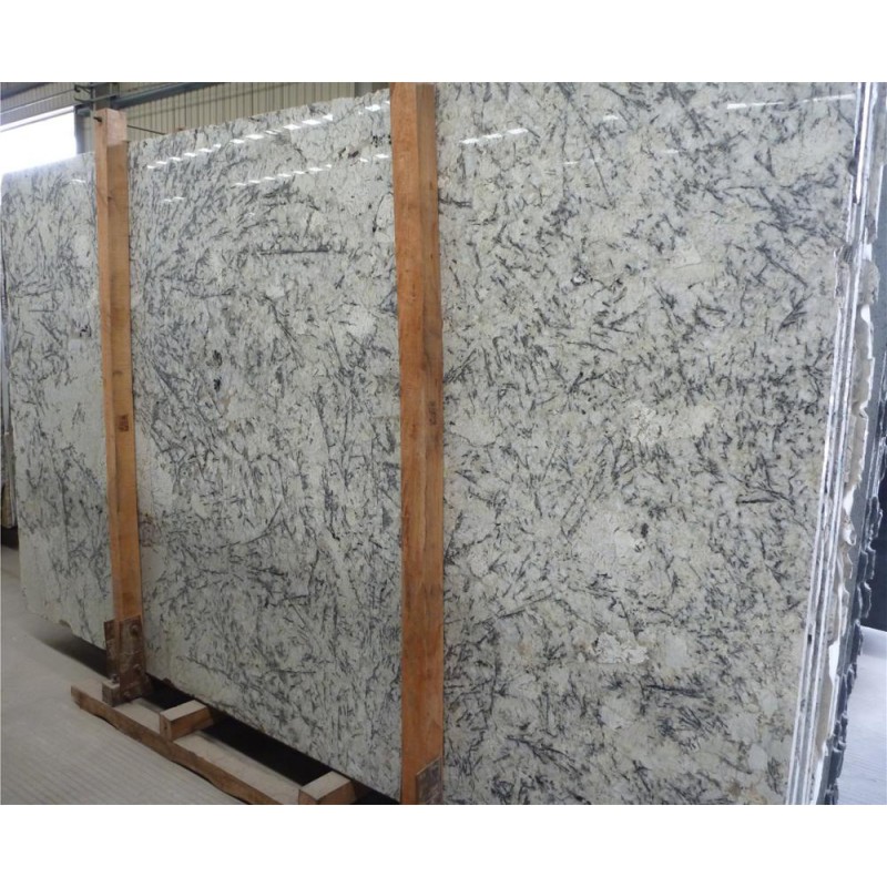 Cheap Brazil White Rose Granite Polished Slab Tile