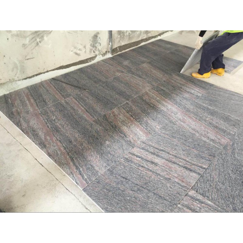 Cheap Multicolour Grain Granite Red Slab Tile