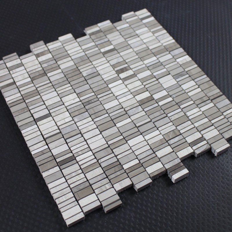 China Supplier Gray Mosaic Wall Tiles Exported To Worldwide