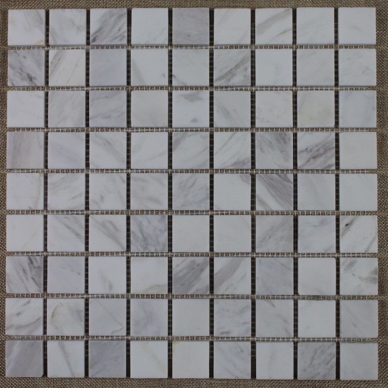 Cheap Price Volakas White Marble Mosaic Backsplash Tile From China Factory