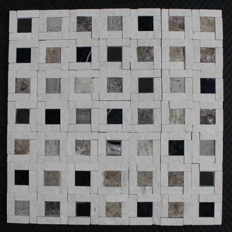 China Factory Marble Mozaiek Stone Mosaik Tiles For Wall Decoration