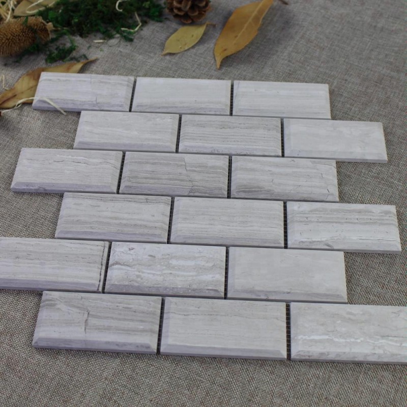 Natural Stone Subway Tiles Kitchen Backsplash Tile Mosaic 2x4 Belved