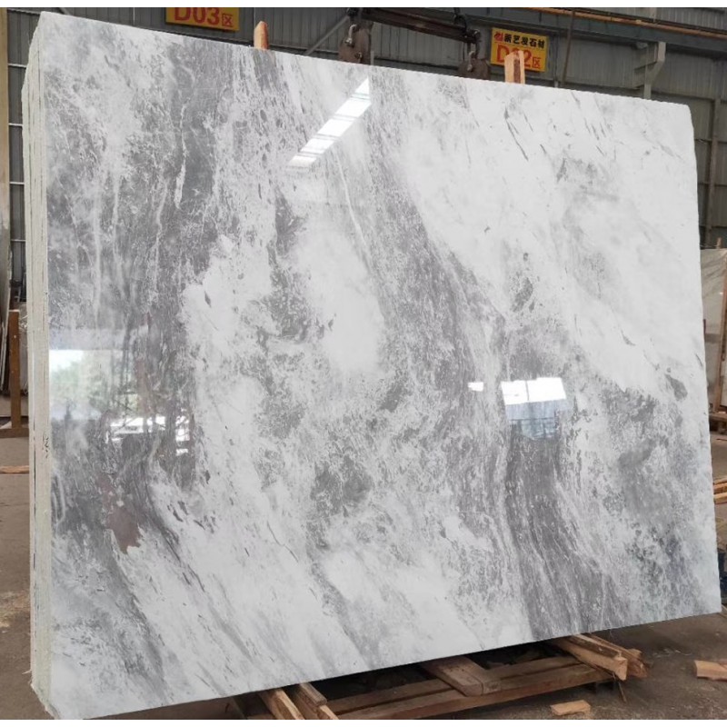 Orlando Grey Marble Natural Unique And Random Textures Popular For Residential And Commercial Interior Floor And Wall Decoration