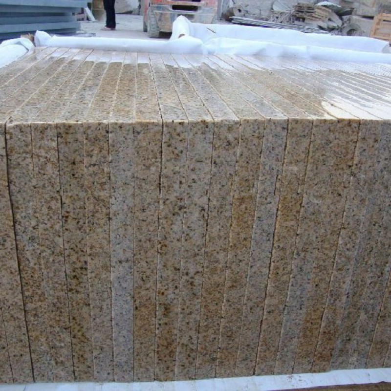 600x300 Polished Chinese Yellowish Granite Tile First Choince G682 For Rusty Yellow Granite Project