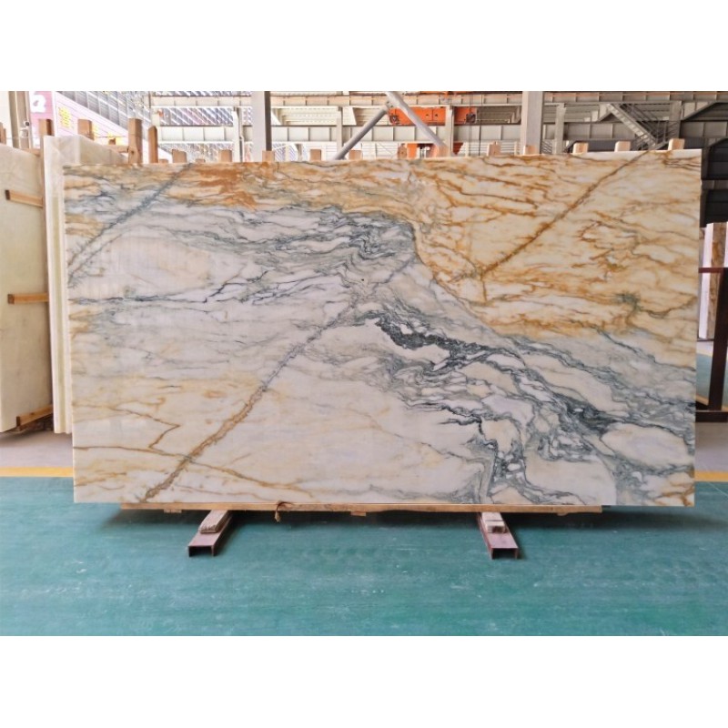 Landscape Painting Onyx, Natural Phoenix Jade Stone,Green Onyx Marble Wholesale