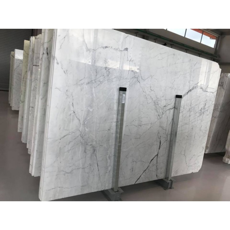 Carrera Flooring Tiles Slab Bianco Carrara White Marble Slab