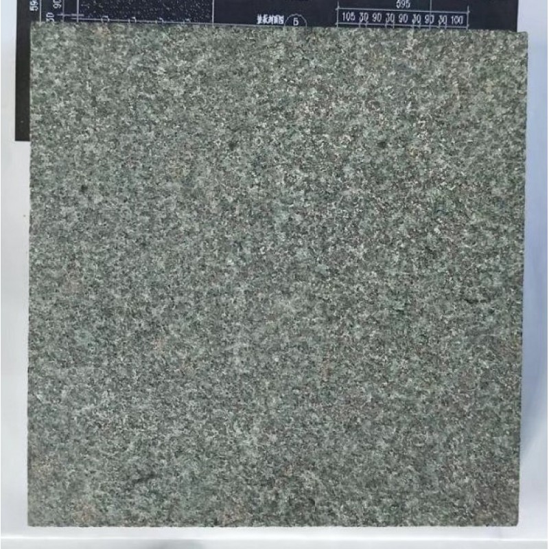 Cheap Flamed Green Granite Tiles