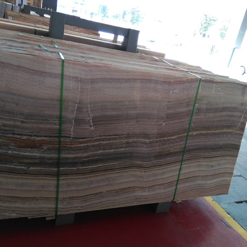 China Wood Vein Onyx Manufacturers Flooring Wall Cladding Slabs