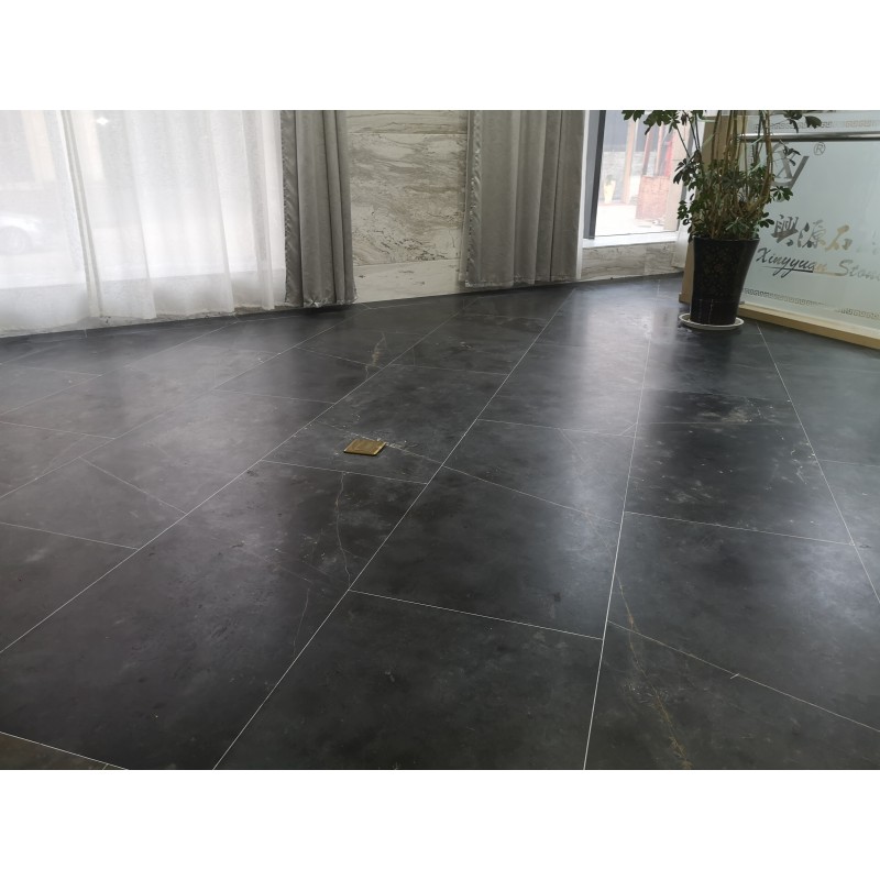 Granite Tiles Honed Black Granite Slabs For Indoor And Outdoor Decoration