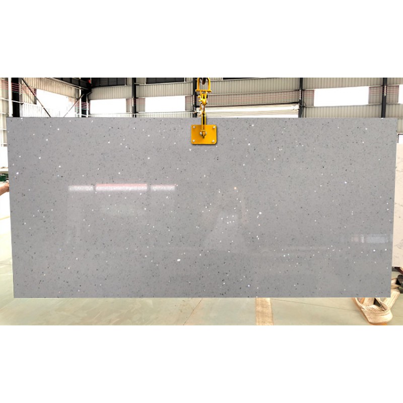 Wall Panels Decorative Grey Diamond Stone Artificial Quartz FOB Reference Price:Get Latest Price