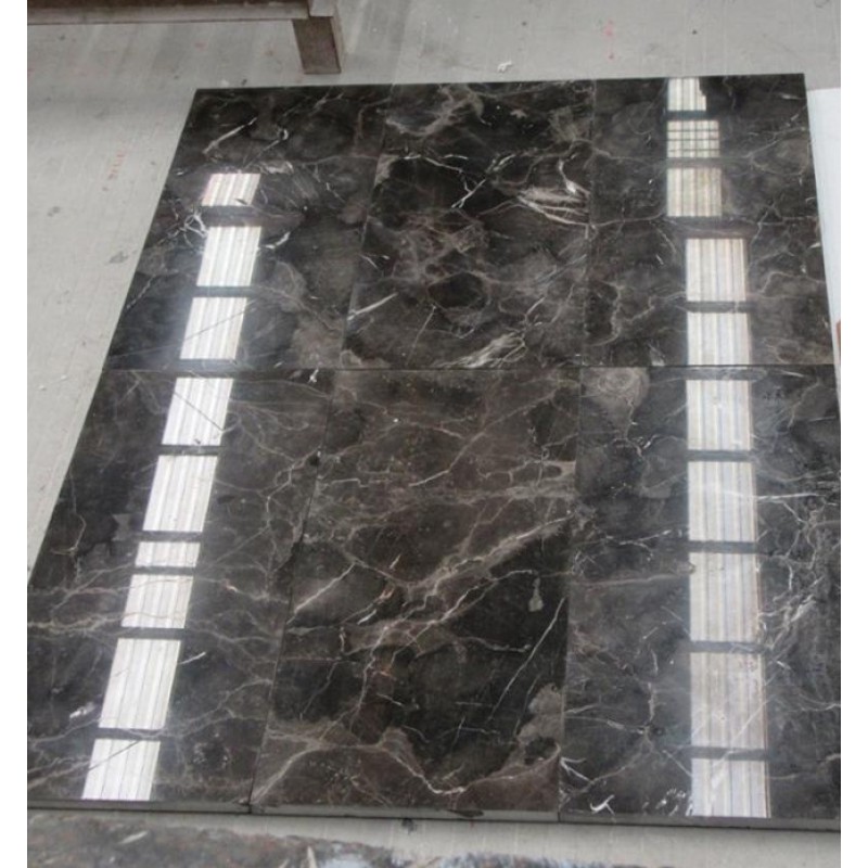 Emperador Dark Composite Tile