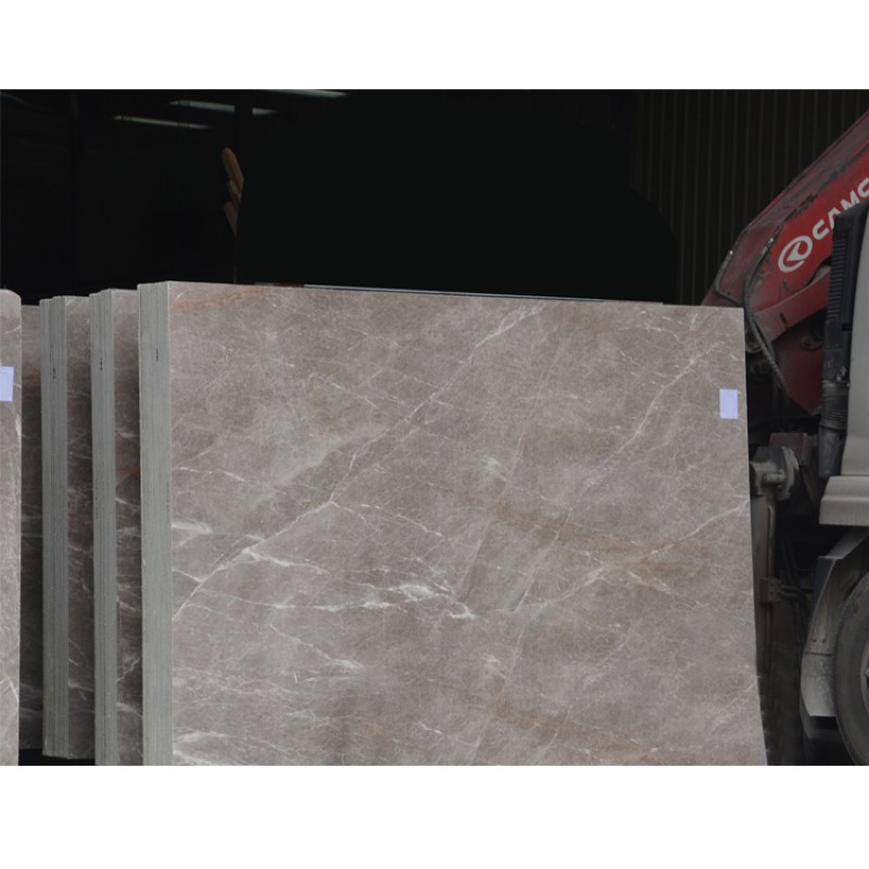 Korean Sunny Grey Marble Tiles And Marble Slab