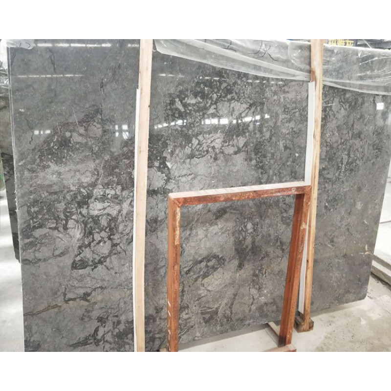 Natural Grey Marble Polished Tundra Pietra Rolex Grey Marble Price