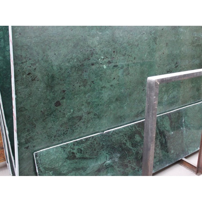 Polished India Green Marble Tiles Floor Price