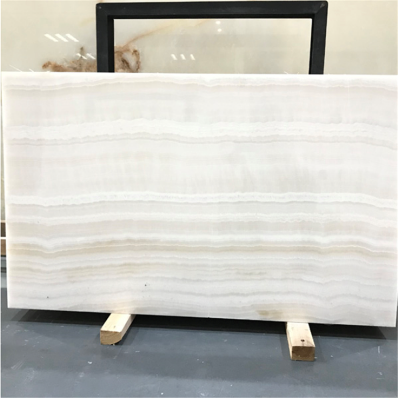 White Onyx With Straight Veins For Back Lighting