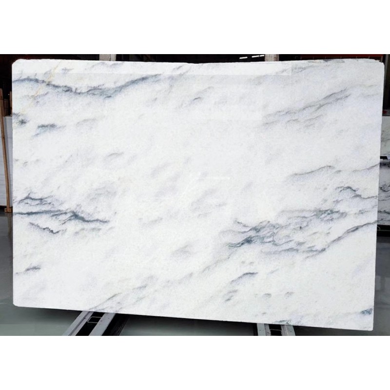 Fantasy White Marble White Landscape Marble With Clouds Textures For Interior Floor And Wall Decoration