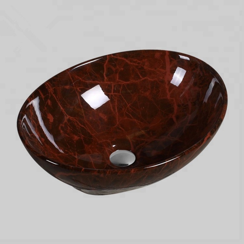 Bathroom Luxury Accessories Hand Painted Ceramic Sinks