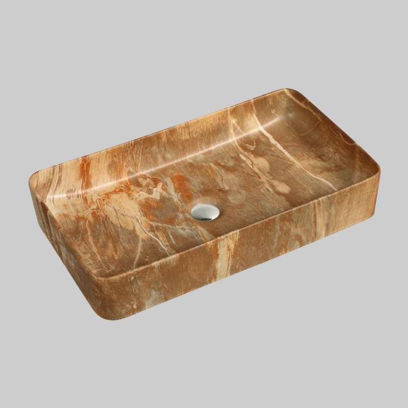 Best Selling China Rectangle Sink Stone Wash Basin