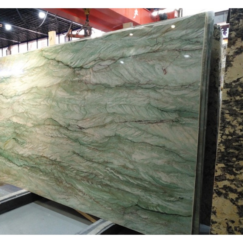 Brazil Luxury Gaya Green Granite Tiles