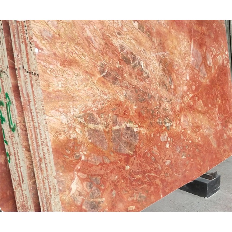 Italy Original Rosso Damasco Marble Slabs