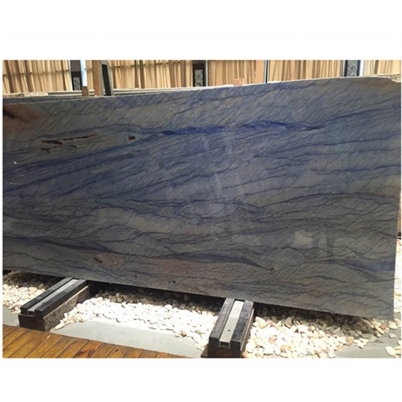 Top Quality Brazil Azul Blue Macauba Marble Slab For Sale