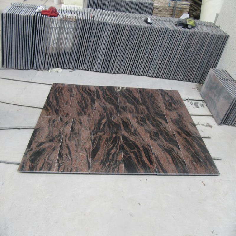 Indian Aurora Black Gold Granite China